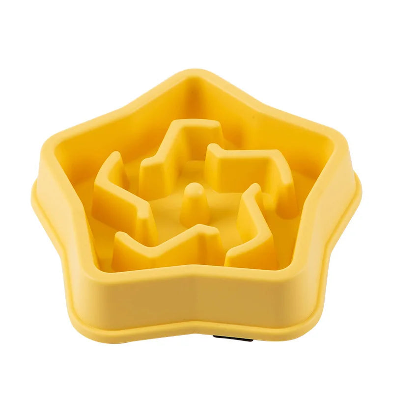 "Slow Feeder Pet Bowl – Anti-Choking, Non-Slip, Healthy"