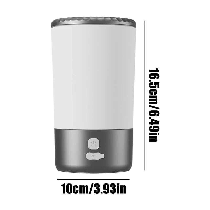 Automatic Paw Cleaner for Dogs & Cats – Soft Silicone Brush, USB-C Rechargeable, Waterproof & Portable Design