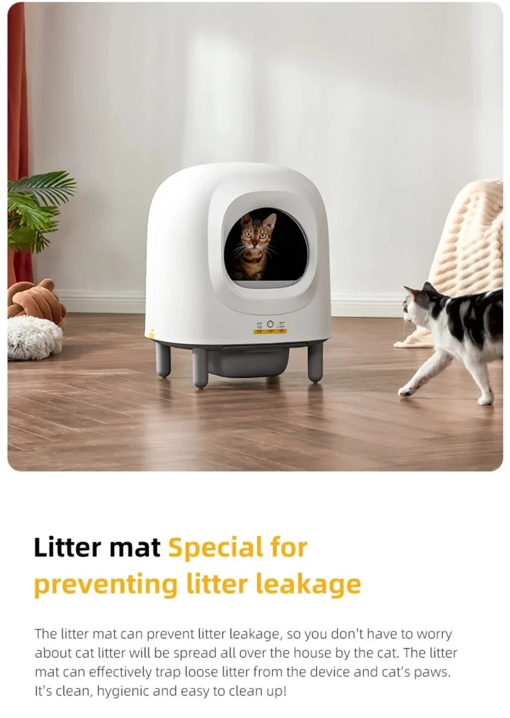 2.0 PRO – Smart Automatic Self-Cleaning Litter Box (56L)