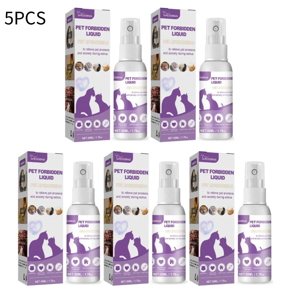 Pet Calming Spray – Pheromone Anxiety Relief for Cats & Dogs, Reduce Stress & Agitation