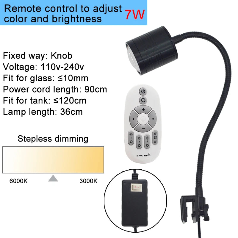 Remote Control Dimmable Lamp Turtle Reptiles