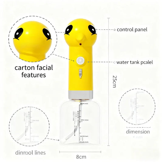 Automatic Pet Foam Sprayer – Quick-Foaming Bathing Tool for Dogs & Cats