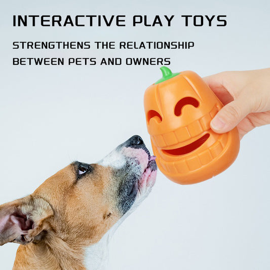 Pumpkin Pup Treat Toy